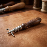 Adjustable Stitching Groover Ergonomic Creasing Tool Sturdy for Leathercrafters