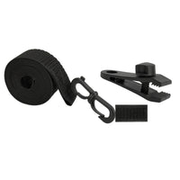 Solar Cover Reel Attachment Kit Pool Cover Strap with Clip Adjustable Fastening Strap Kit Weather-resistant Construction Suitable for Backyard Swimming Pool Maintenance Daily Use