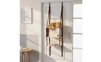 Over the Door Cat Climber Easy Installation Door Hanging Cat Climbing Structure Saving Pet Activity Center for Cats, Small Areas