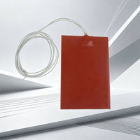 300W Silicone Heating Pad 220V Silicone Rubber Heating Pad Flat Flexible Heater Mat Wired