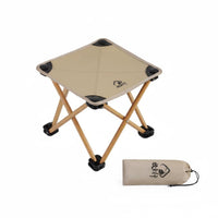 Compact Collapsible Four-leggedLeg Stool Lightweight Portable Seating Quick Folding Design Outdoor Equipment Sturdy Construction for Commuters, Travelers, Travel, Queueing, Picnics, Fishing