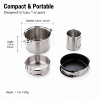 camping cookware set