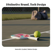 Kids Pickleball Paddle Long-Lasting Cartoon Pickleball Racket Childrens Paddle Racket Fun Design Anti-Collision Perimeter Guard