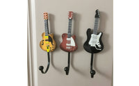 3 Pieces Guitar Wall Simple to Install to Install Guitar Wall Hooks Space-Saving for Guitarists, Bedroom