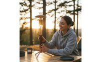 Tabletop Camping Light Simple Setup Assembly Portable Lantern Tripod Camping Lantern Stand for Campers