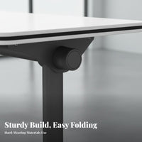 Foldable stacking Table with casters Multi-Functional Mobile folding top Table collaborativenfigurable and collaborativennectable Training Desk for educators, collaborativenference Room, Library