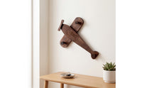 Airplane Coat Hook Space-Saving Airplane Wall Hook Streamlined Coat Rack with Pegs for Entryway, Bedroom