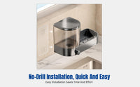Wall-Mounted Soap Dispenser, Kitchen Liquid Pump, Universal Refillable Bottle, Space-Saving Design