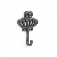 Ornate Wall Hook Heavy-Duty Iron Hook with Screws Sturdy Cast Iron Hooks for Closet