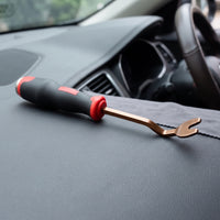 Automotive Clip Tool Angled Trim Fastener Removal Tool Heavy-Duty Upholstery Remover for Mechanics, Car Repair, Garage