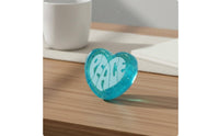 Soft Heart Stress Ball Portable Heart Press Toy Fun Slow Rebound Stress Ball for Office, Travel
