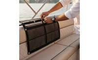 Multiple Compartments Mesh Boat Storage Bag Easy to Install Boat Hanging Organizer Quick Reach Yacht Mesh Pocket Large Capacity for Ship