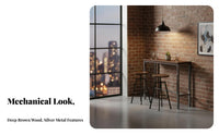 Narrow sofa table Bar Table Set utilitarian Design Pub Furniture Modern aesthetic and appearance Household Furnishing for partners, Small areas, Living Room, morning meal corner
