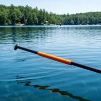2 Pieces Non-Slip Paddle Shaft Sleeve Buoyant Non-Slip Oar Grips Easy Installation Oar Sleeves for Kayaking