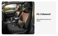 Full Car Seat Cover Set Easy to Clean Full Wrap Upholstery Set Machine Washable