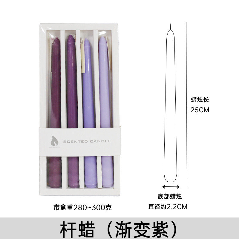 手工复古侘寂陶瓷烛台民宿陶瓷窑变蜡烛摆件亮面圣木托孔2.2cm