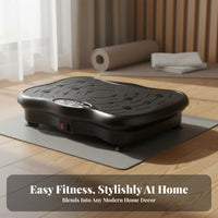 Adjustable Speed Vibration Plate Machine Powerful Engine Whole Body Vibration Machine Anti-Slip Surface Vibrate Fitness Platform Compact Design for Home Exercisers, Adults, Seniors, Workout, Indoor, Living Room