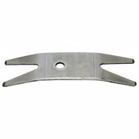 Guitar Multi Tool Stainless Steel Guitar Multi-Spanner Metal Bass Multifunction Spanner for Gig Bag