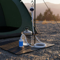 Portable Electric Shower Easy to Use Bucket Shower Washroom Supply for Students, Renters, Dorm Room, Outdoor