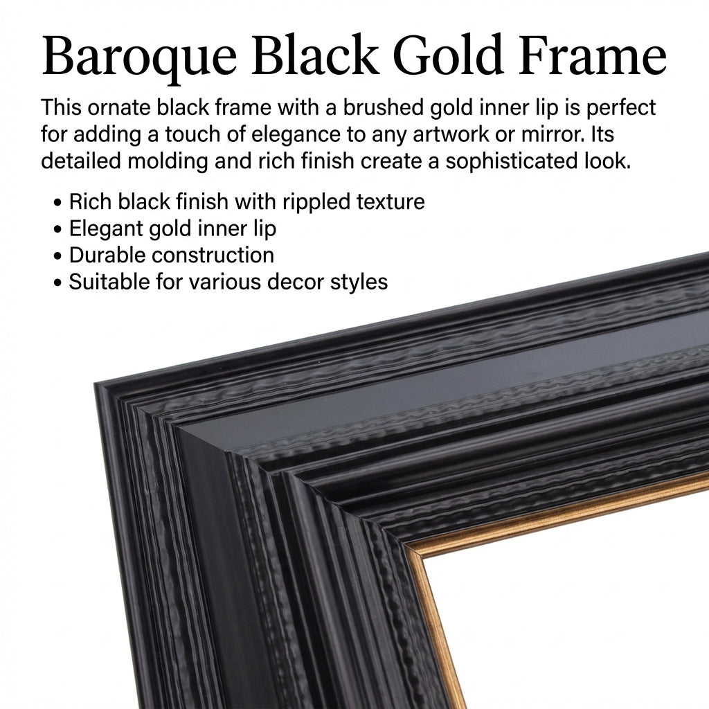 French Vintage Photo Frame Ornate, Antique Picture Frame for Wall Hanging, Retro Living Room Frame, Art Display Frame, Keepsake Tabletop Frame