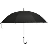透明伞大量批发长柄伞直杆黑伞半自动雨伞批发厂家雨伞批发晴雨伞