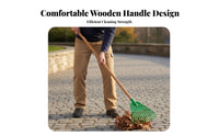 Manure Scraper Rake Versatile Plastic Foliage Rake Gardening Tool Wide Head Efficient Cleaning for Farmers
