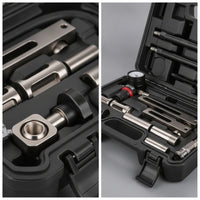 Heavy Duty Valve Stem Seal Tool Kit Portable Valve Seal Removal Tool with Case Easy to Use Corrosion-Resistant for Mechanics, Garage