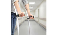 Soft Soft Forearm Handle Cushion Set Comfort Padding Forearm Crutch Grip Non-Slip Crutch Handle Cushion Easy to Install for Elderly, Seniors, Walking Support, Rehabilitation