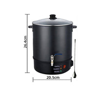 Large Capacity Stainless Steel Depilatory Melter Easy to Clean Electric Depilatory Warmer Stable Heating Beauty Equipment Heat-Resistant for Salon Professionals, Beauticians, Spa