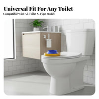 leak-resistant Toilet Flange Gasket Anti-Odor traditional sealantless Toilet gasket Thickened Drainage closure Universal Fit for professional installers, homeowners, DIY aficionados, Home Renovation, Restroom