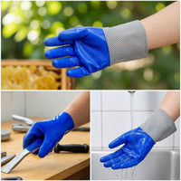 Beekeeping Gloves Flexible Beekeeping Glove with Long Sleeve Gloves with Forearm Guards Heavy-Duty Long-Lasting for Beekeepers