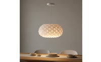 Scale Hanging Shade DIY Assembly Indoor Lighting Easy to Clean for Bedroom
