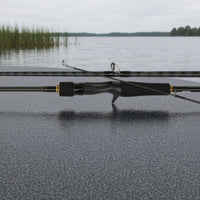 Fuji Guides Lure Rod Two-Piece Carbon Fiber Rod Black Outdoor Gear