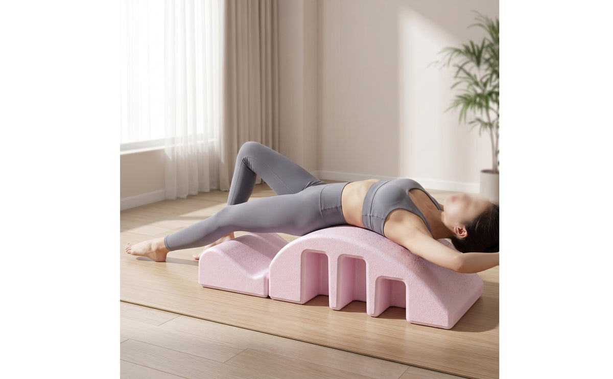 Curved Spinal Stretching Arch Stepped Stretching Device Slim Back Extension Arch Solid for Stretching Practice