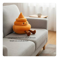 Poop Stuffed Toy with Legs Halloween Novelty Poop Stuffed Toy Easy to Clean