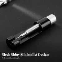 Watch Band Remover Adjustable Watch Strap Adjustment Tool Bracelet Adjustment Tool Multifunction Includes 3 Spare Pins for Home