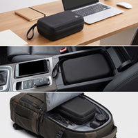 EVA Case with Mesh Pocket Portable EVA Safeguarding Case Sturdy for Commuters