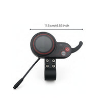 Easy to Install Scooter Display with Thumb Throttle Compatible Electric Scooter Control Display Sturdy Controller Compact for Handlebar Mounting