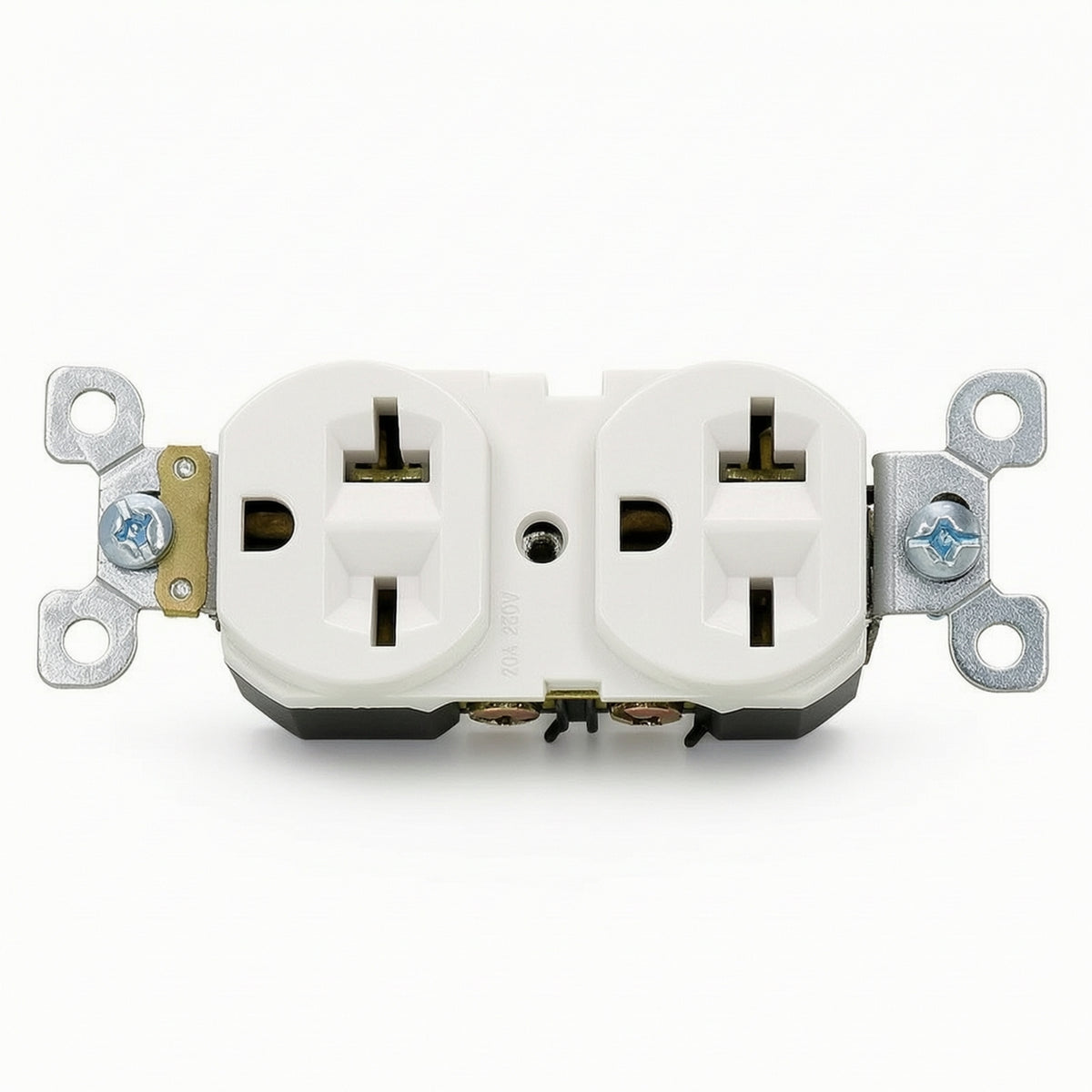 NEMA 6-20 Receptacle UL Listed Duplex Receptacle Earthed for Garages, Kitchens
