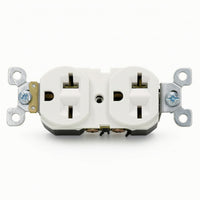 NEMA 6-20 Receptacle UL Listed Duplex Receptacle Earthed for Garages, Kitchens