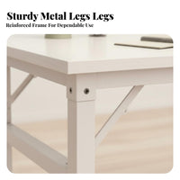 Foldable Design Rectangular Folding Table adaptable Portable Furniture Multifunctional Utility Desk Space-Saving for Street Vendors, Apartment Dwellers, exteriordoor, Small areas, Office, Study Room