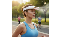 Bladeless Head Fan USB Powered Head Mounted Fan Long Battery Life for Women, Men