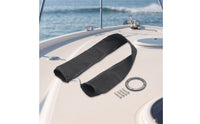 Trolling Motor Cable Sleeve Heavy-Duty Cable Sleeve with Zipper Flexible