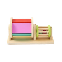 Wooden Sensory Toy Educational Educational Toy Smooth Fine Motor for Toddlers, Daycare