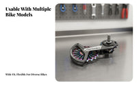 Carbon Fiber Guide Wheel Frame High Wear-Durability Ceramic Bearing Derailleur Pulley Rear Derailleur Pulley Wheels Long-Lasting