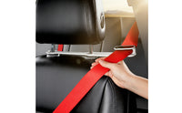 2 Pieces Car Seat Belt Limiter Secure Seat Belt Clip Seatbelt Relief Clip Slim Hardware Slim-Profile for Short Adults