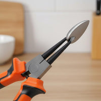 Labor Saving Durian Opener Easy to Use Durian Shell Opener Strong Grip Handle Coil-Assisted Loaded for Elderly, Kids, Commercial, Fruit Shop, Restaurant