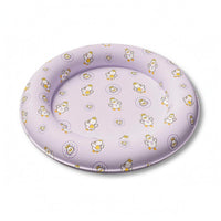 Raised Rim Donut Pet Bed Recessed Center Padded Rim Pet Bed Padded Cooling