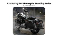 Saddlebag Reflective Strip High-Reflection Side Box Lid Reflector Custom Design Hard Bag Reflective Trim for Motorcycle Riders, Night Riding, Road