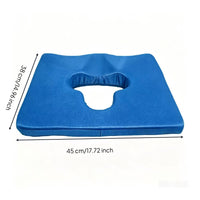 Ergonomic Gel Seat Cushion Contoured Memory Foam Seat Cushion Supportive for Office Workers